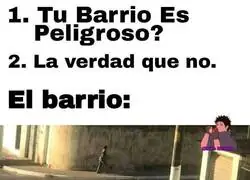 Ahora mi barrio conocer&aacute; el dolor...