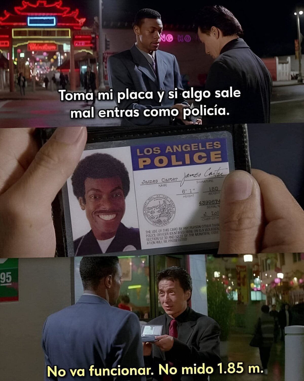 Este sigue siendo el mejor chiste en la historia del cine Buddy Cop