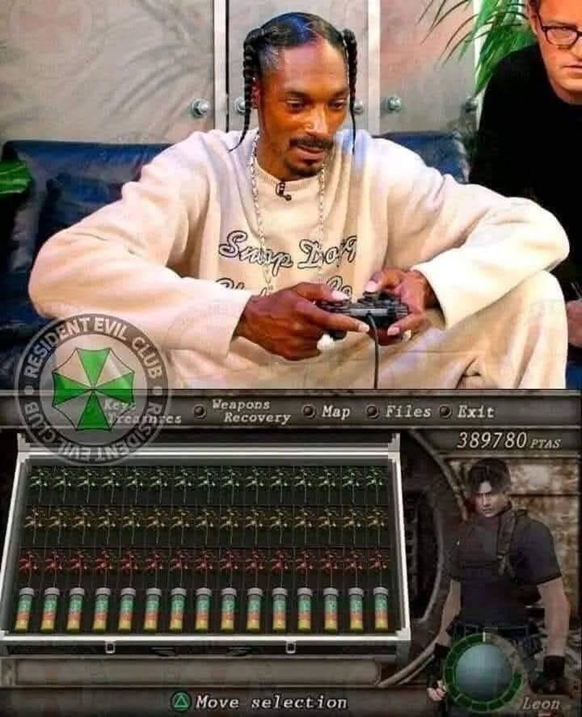 El maletín de Snoop en el RE4