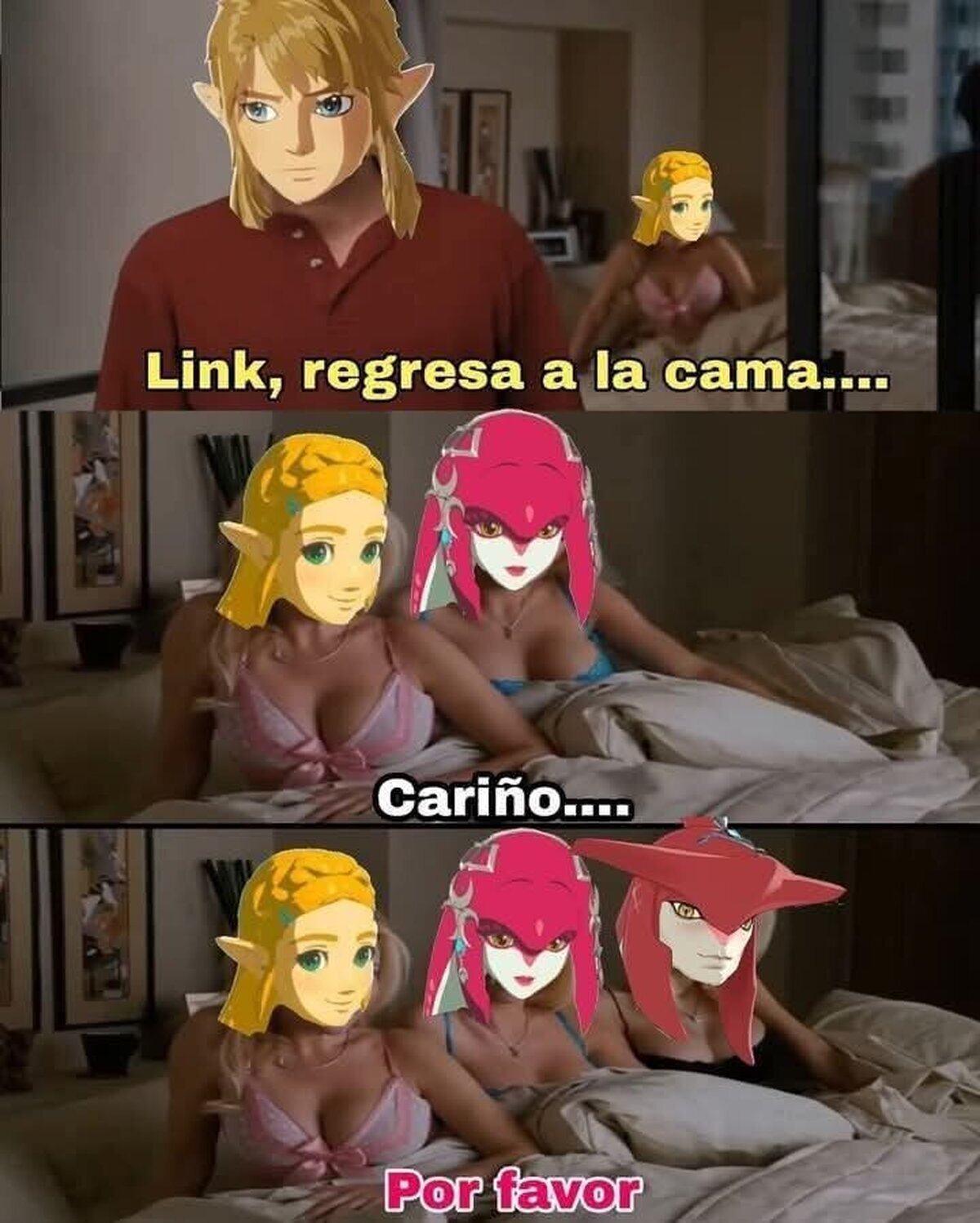 Yo si decía que ese Zora era algo raro...