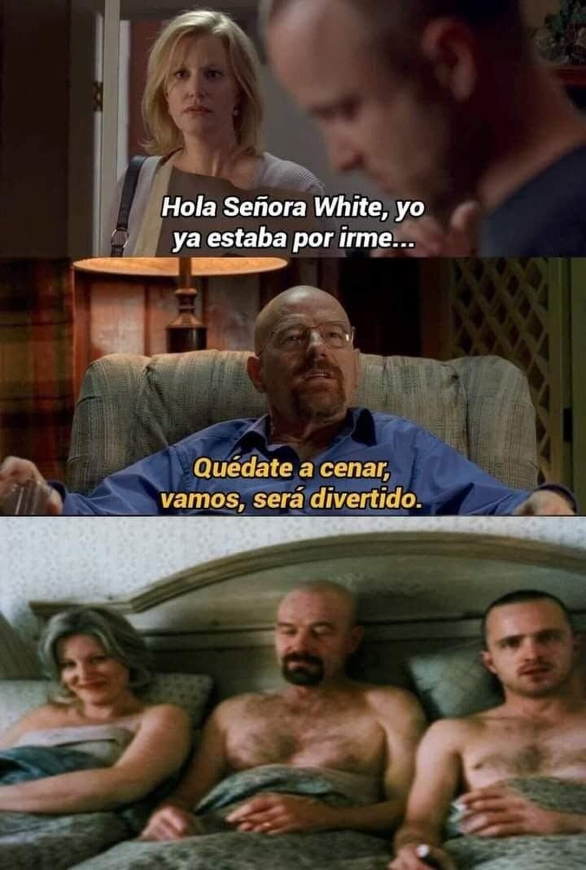 Fue la cena mas incómoda de todas