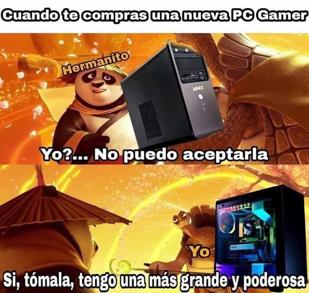 Tengo una más poderosa