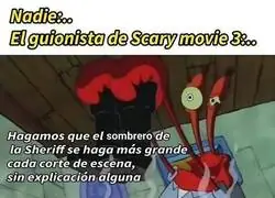 El sombrero de Scary Movie 3