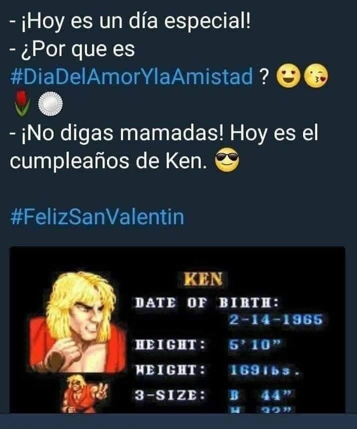 ¡Hoy está de cumpleaños Ken!