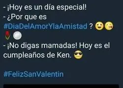 &iexcl;Hoy est&aacute; de cumplea&ntilde;os Ken!