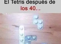 El tetris de los cuarentones
