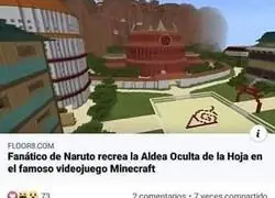 Konoha en Minecraft