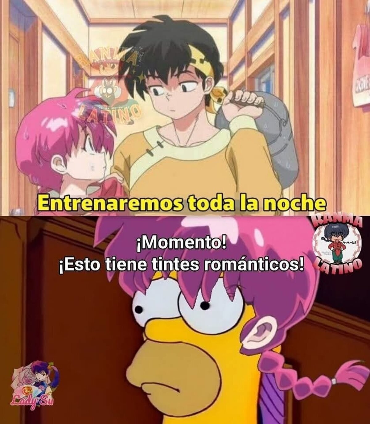 Extraño entrenamiento en Ranma