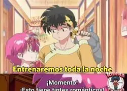 Extra&ntilde;o entrenamiento en Ranma