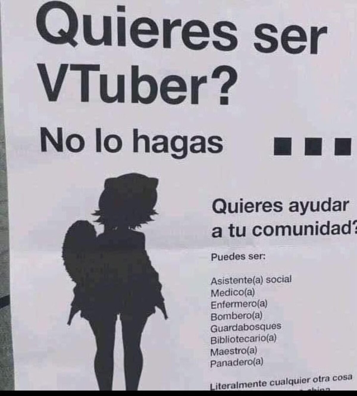 El mundo no necesita más Vtubers