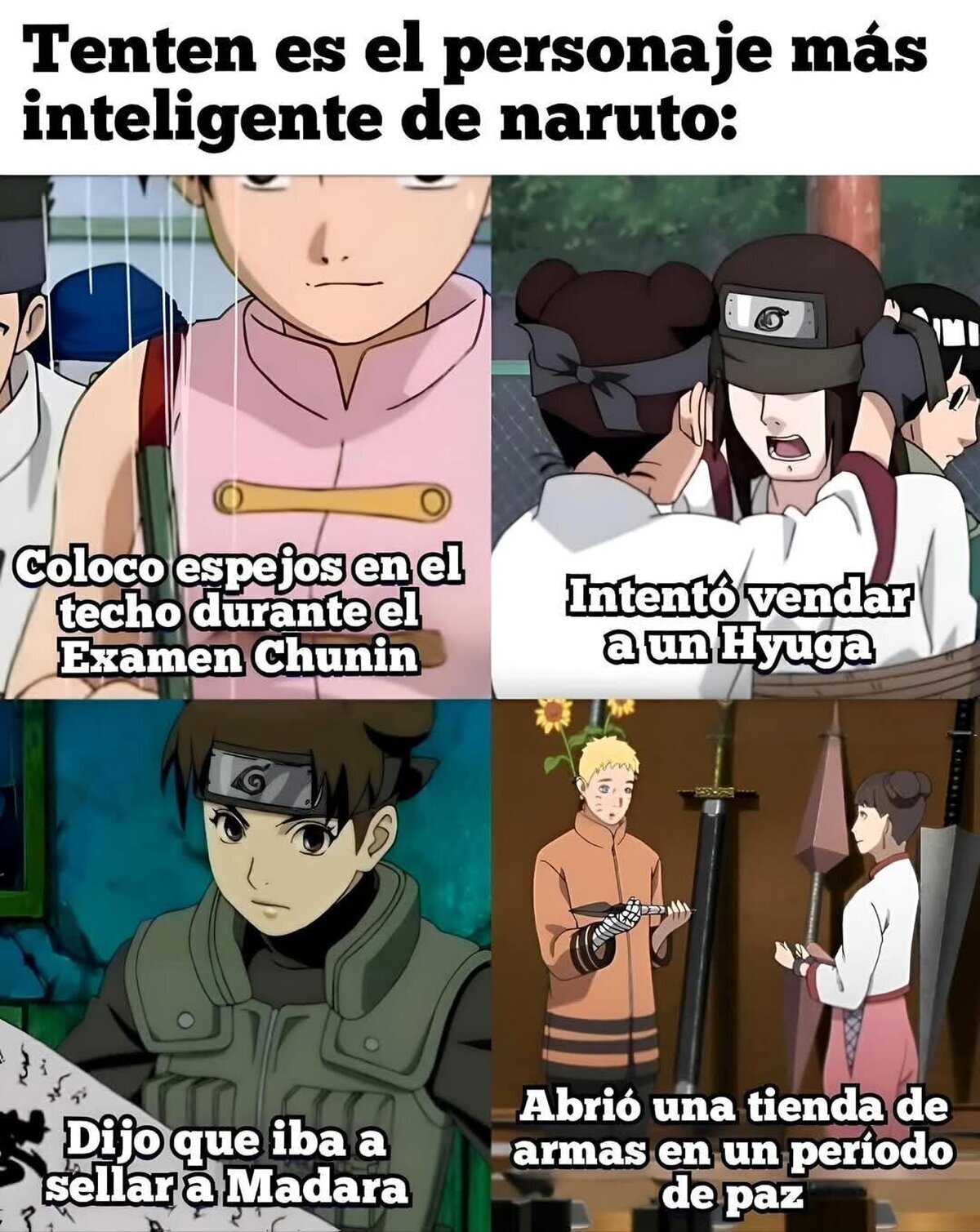 Ten Ten no era muy avispada