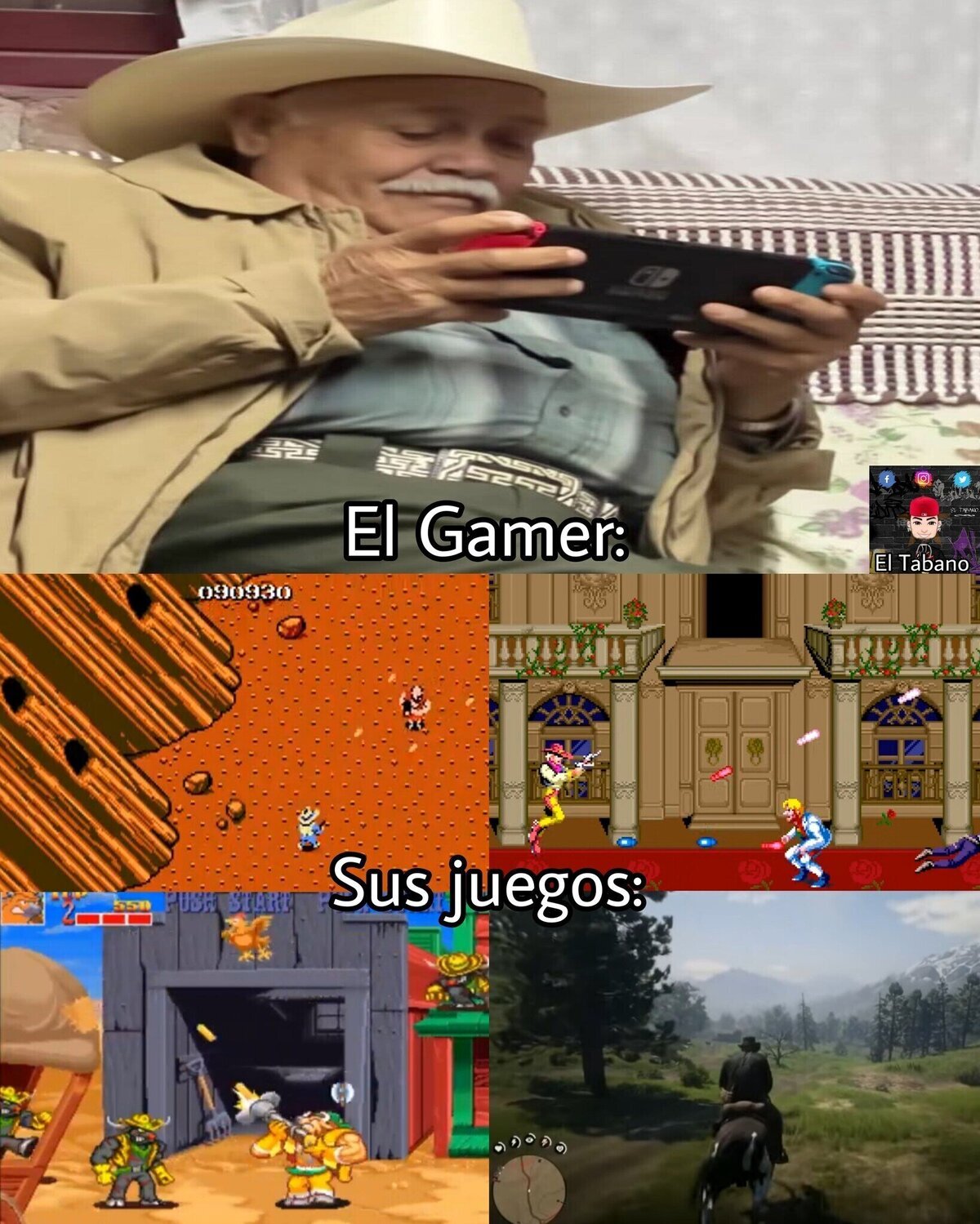 Excelentes gustos, buen hombre