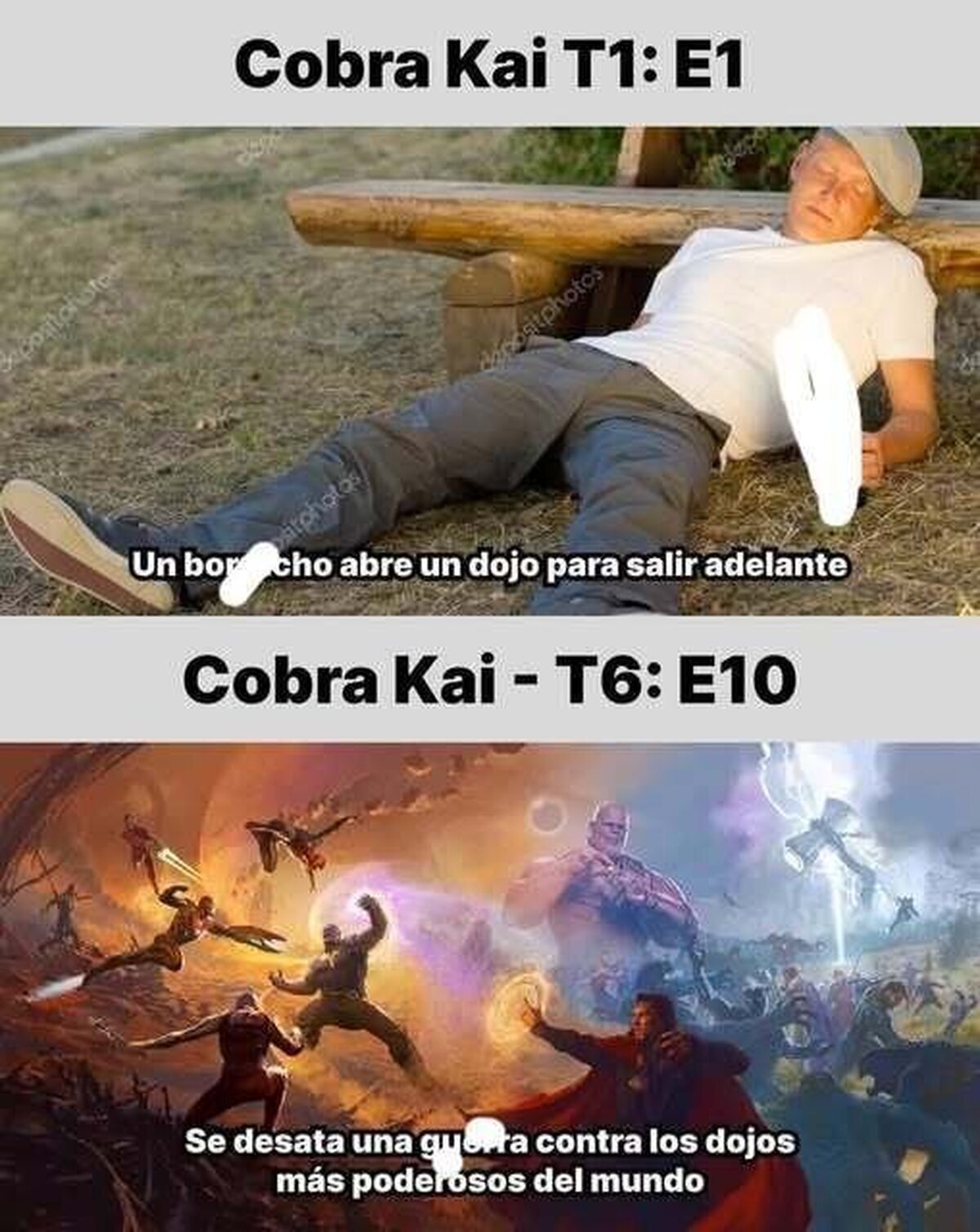 El extraño desarrollo de historia de Cobra Kai