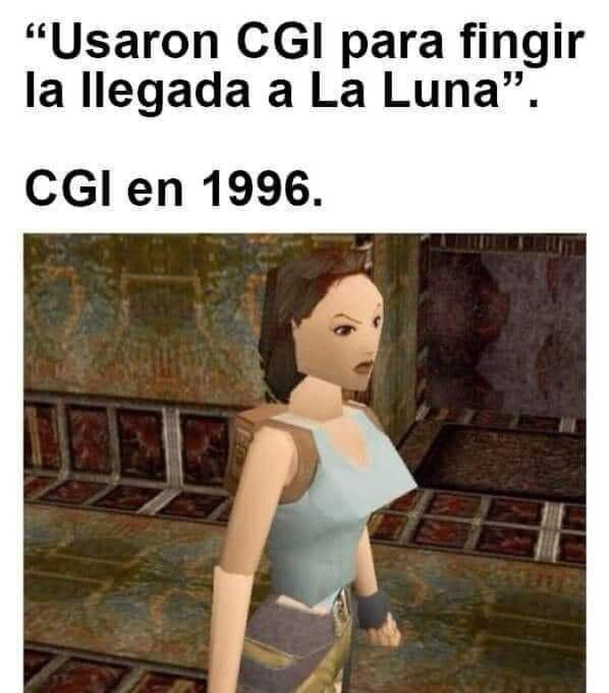 Incluso para 1996 era una locura