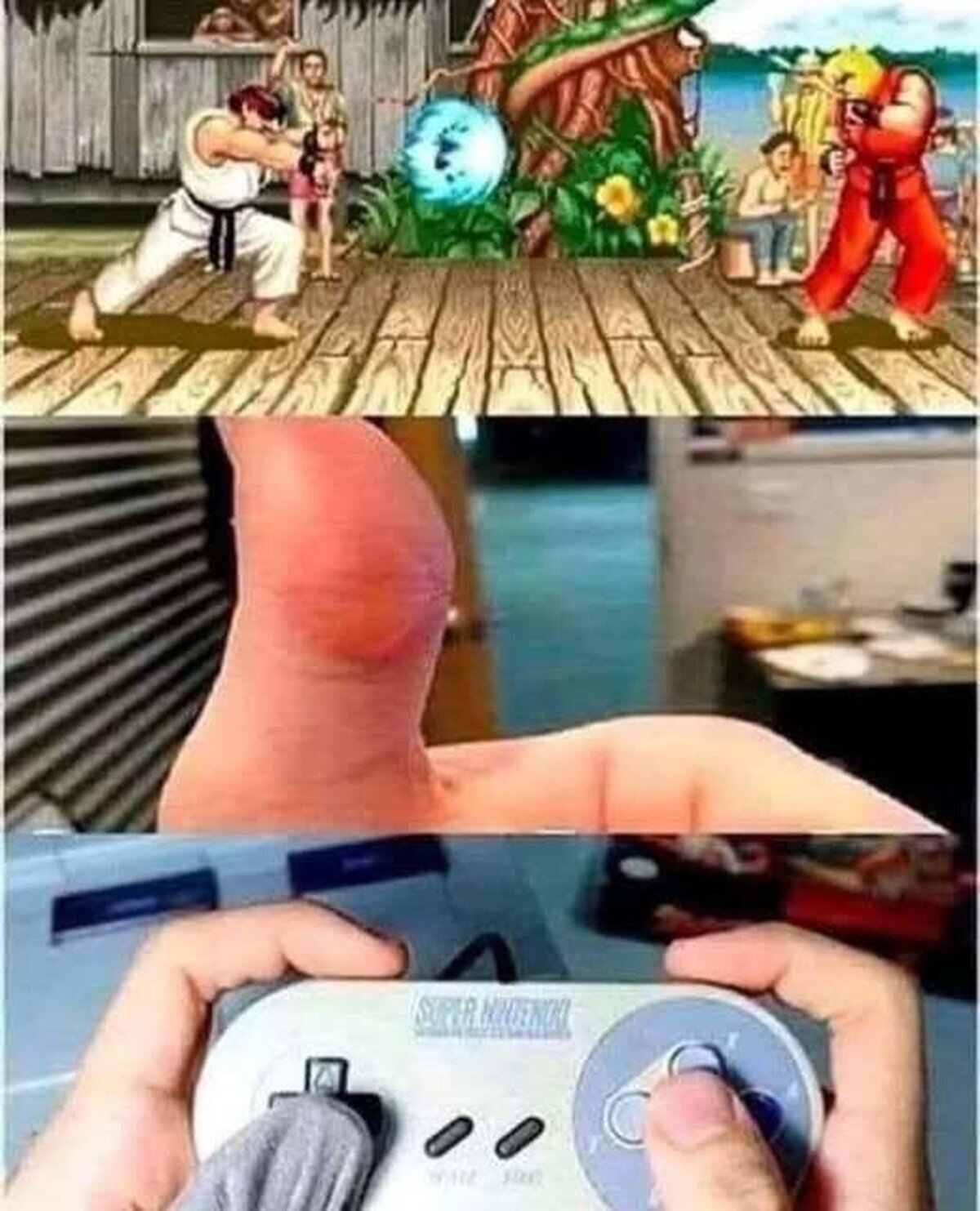 Un juego para poner a prueba el pulgar