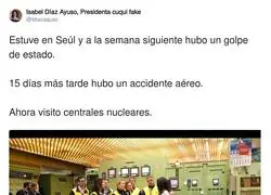 Cuidado con las visitas de Isabel D&iacute;az Ayuso