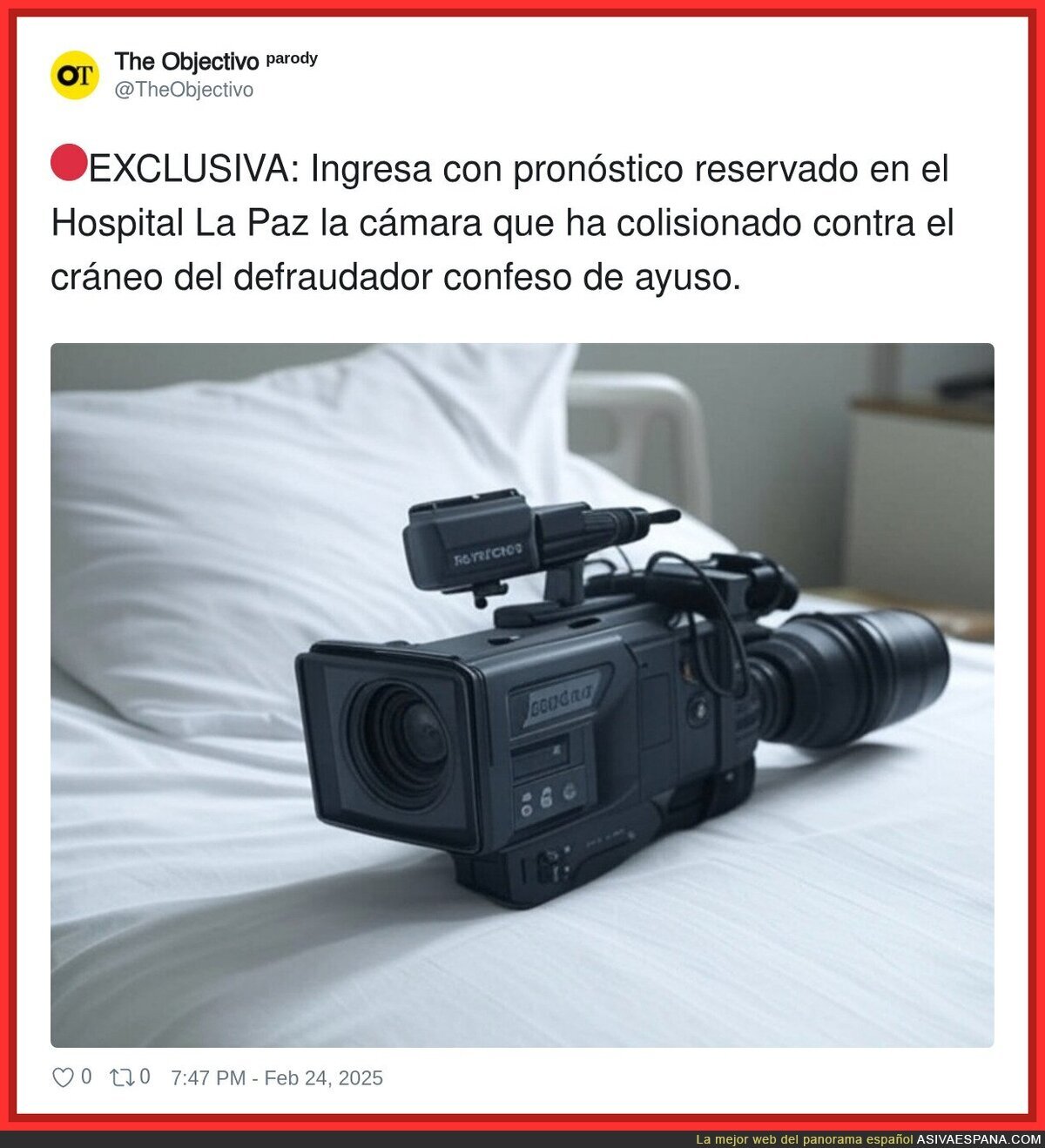 Un golpe muy duro