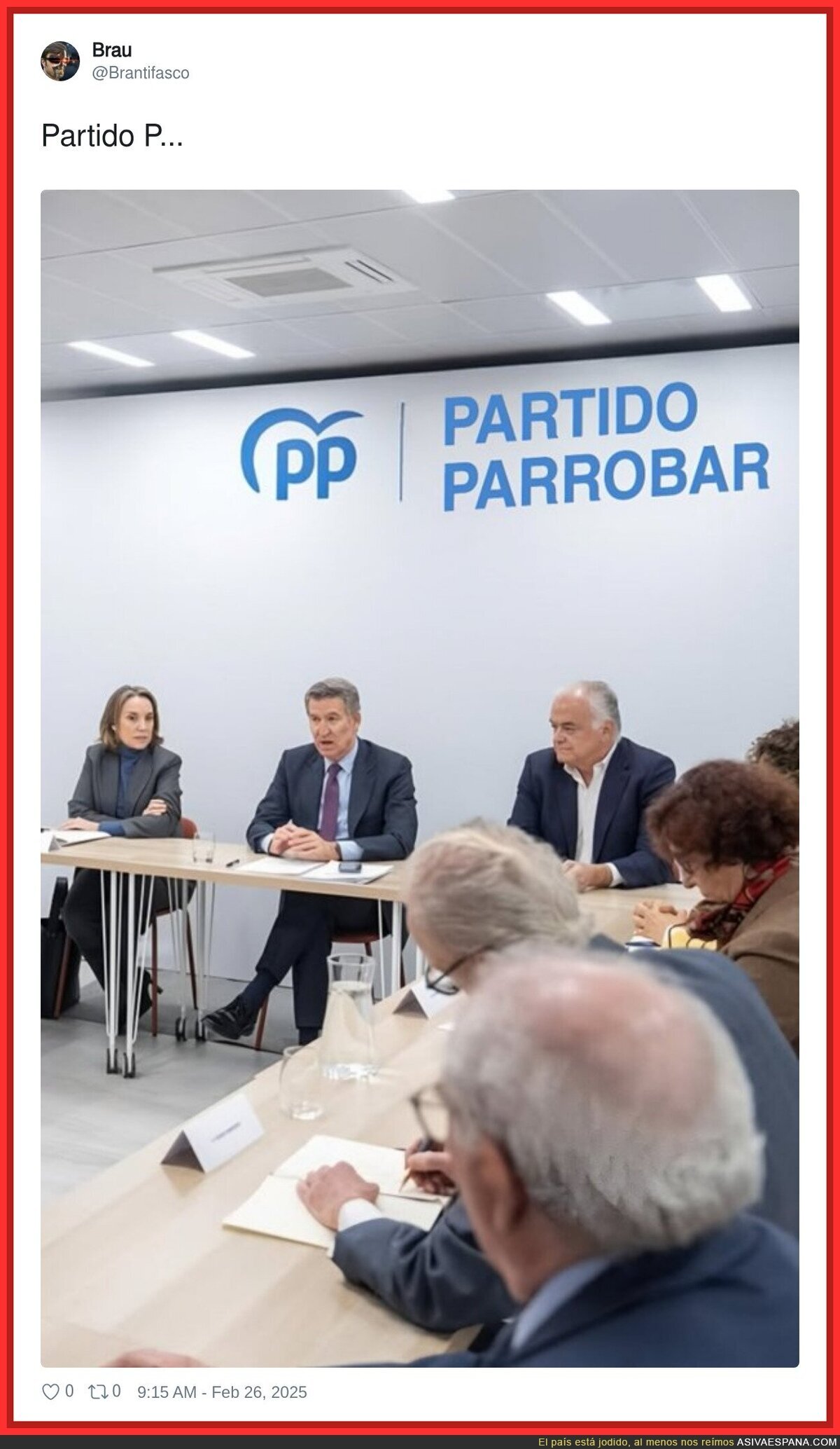 La realidad del PP