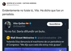 Vito Quiles se siente aludido cuando hablan de periodistas