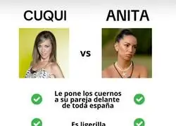 El parecido entre la Cuqui y Anita