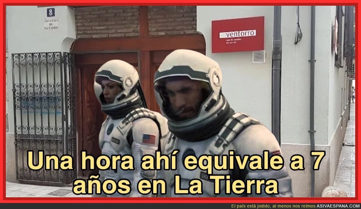 El tiempo en El Ventorro es eterno