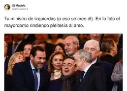 Oscar Puente se arrodilla ante Florentino P&eacute;rez