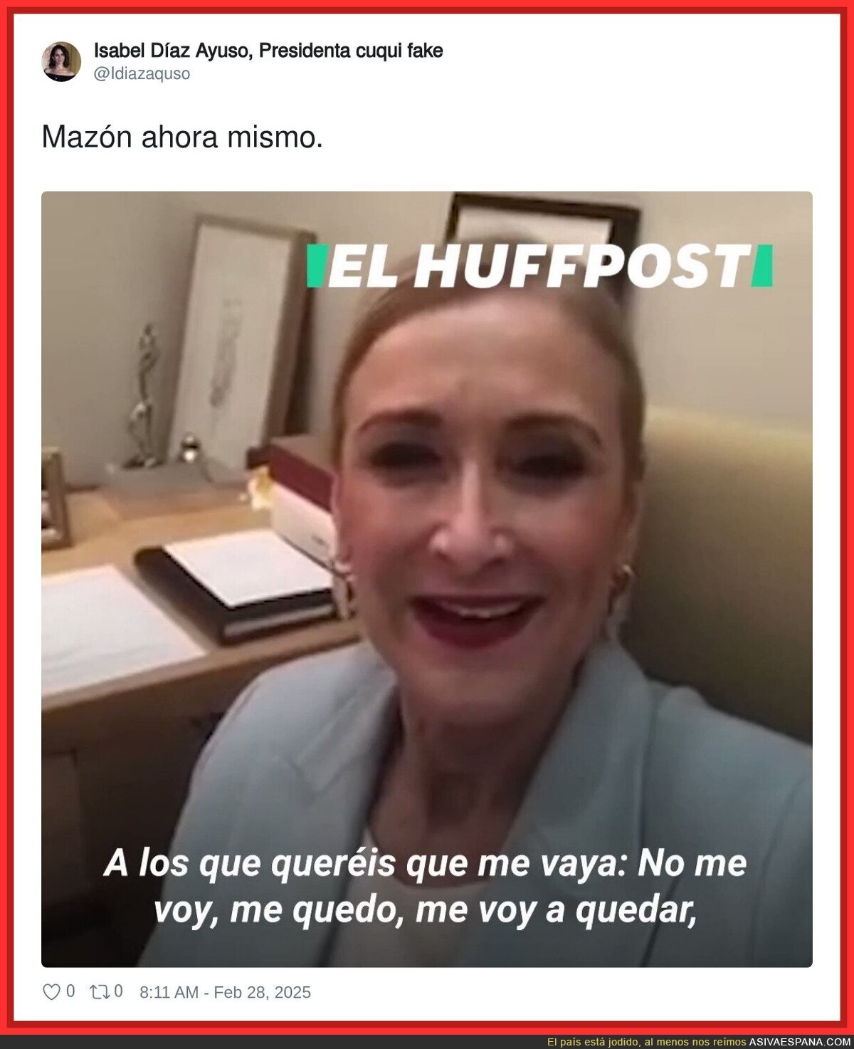 Mazón no dimite