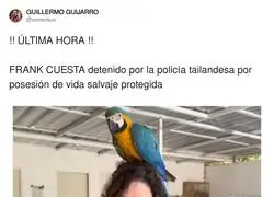 Lo que ten&iacute;a Frank Cuesta en su vivienda en Tailandia