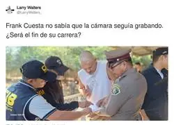 Situaci&oacute;n complicada para Frank Cuesta