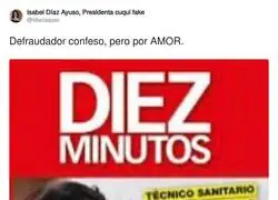 El gran amor de Ayuso por la patria