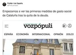 Las prioridades de la Generalitat de Catalunya