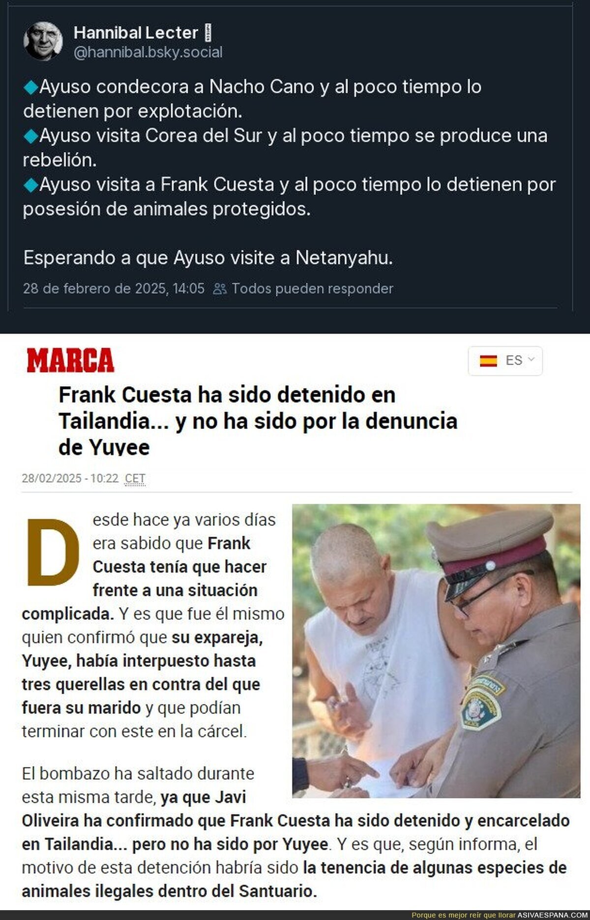 Ayuso arrasa por donde pisa
