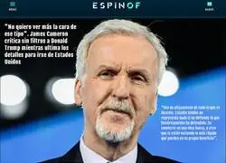 James Cameron asqueado de los EEUU de Trump