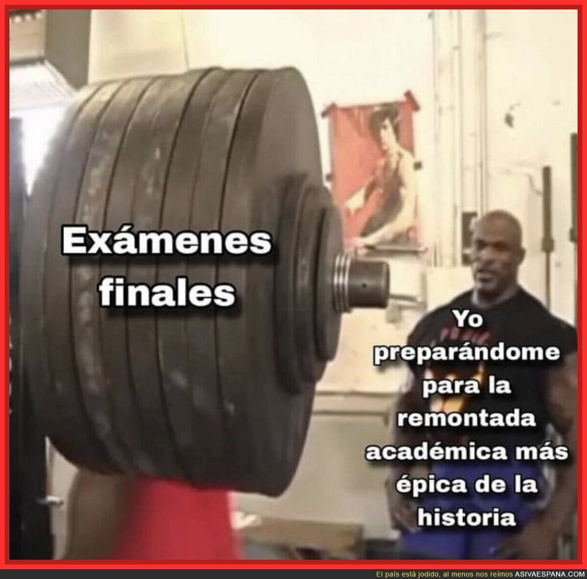 Se viene época dura