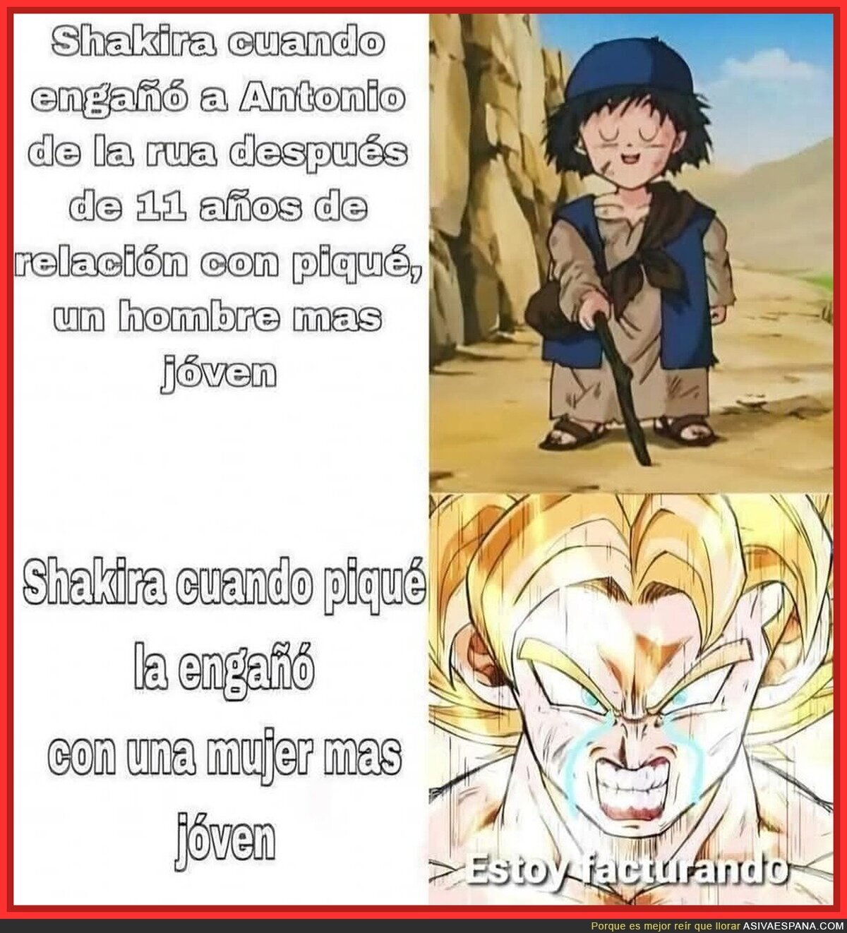El cambio radical de Shakira