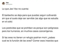 Hay mucha ignorancia en los votantes de VOX con el campo