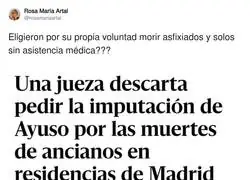 La historia juzgar&aacute; a Isabel D&iacute;az Ayuso