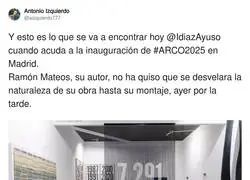 Que Isabel D&iacute;az Ayuso disfrute del arte