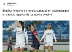 El f&uacute;tbol femenino y su &iacute;nfima audiencia