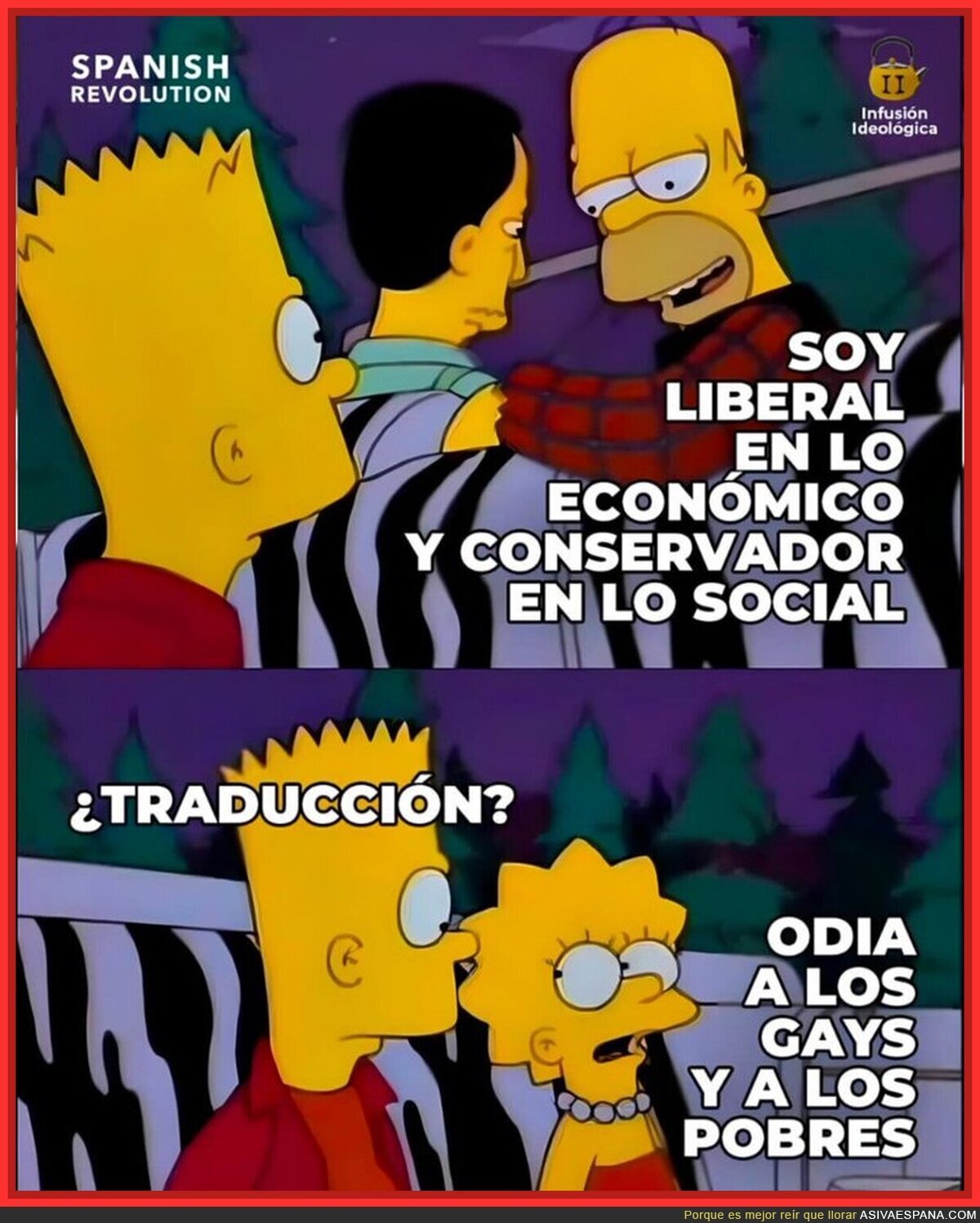 La típica persona retratada