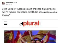 Borja S&eacute;mper no est&aacute; para criticar al PSOE por seg&uacute;n qu&eacute; cosas