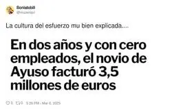 Que bien sabe mont&aacute;rselo el novio de Ayuso