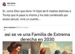 La familia tradicional que anhela la ultraderecha