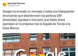 Google se baja del carro del movimiento DEI