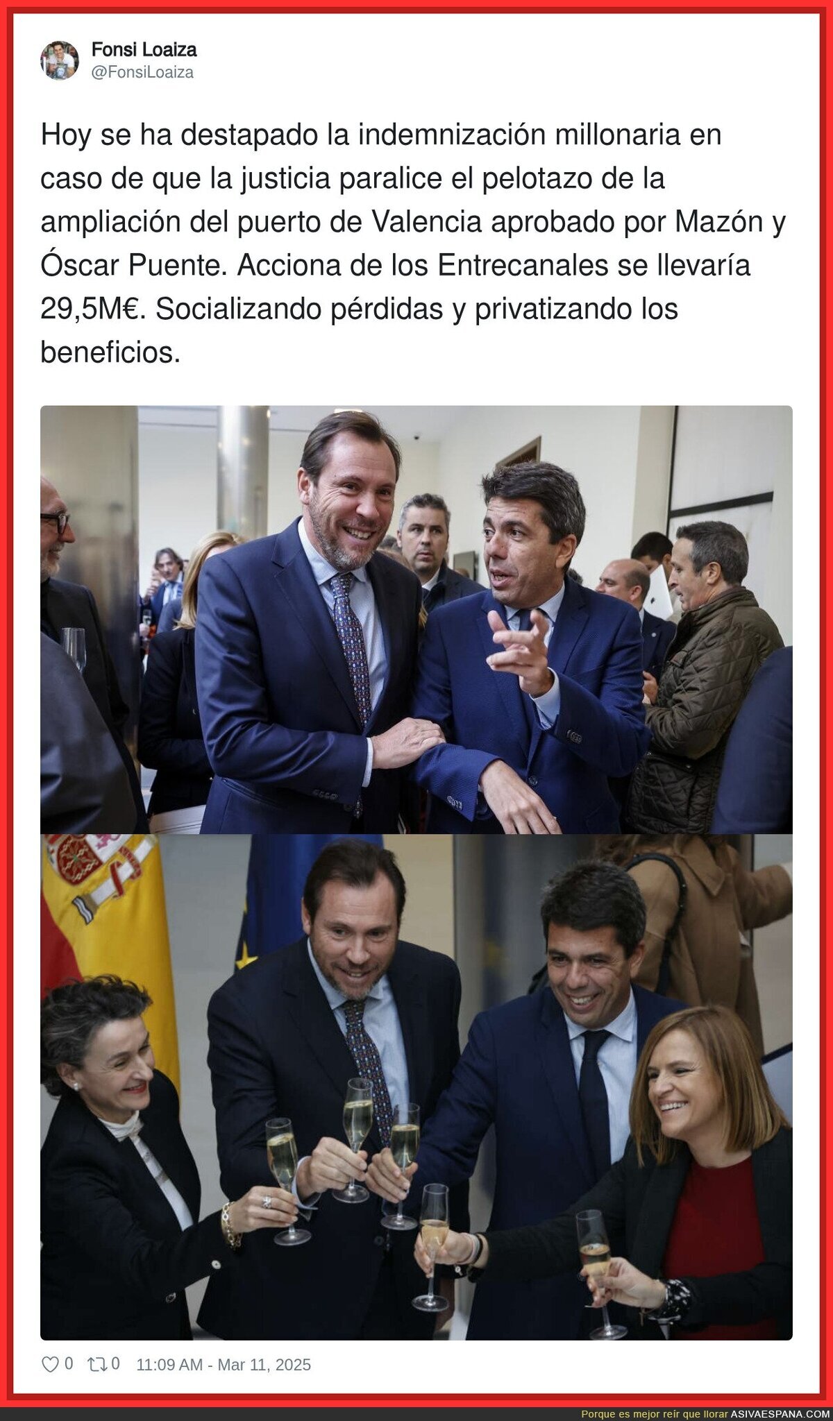 Atención a esto de Oscar Puente y Carlos Mazón