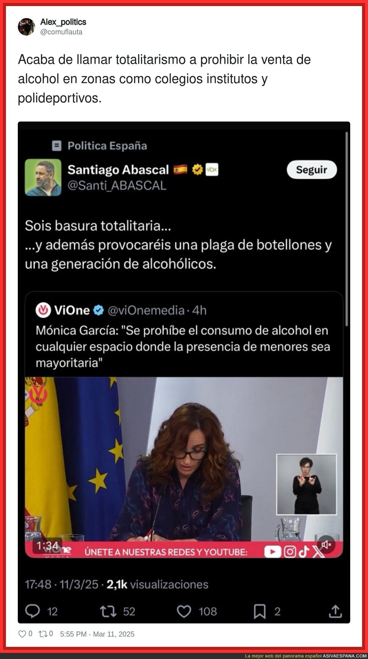En VOX han perdido la cabeza por completo