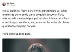 Un poco desigual el combate