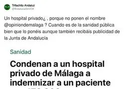 Los intereses tras un hospital privado