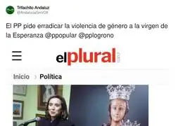 Todo en manos de la virgen de la Esperanza