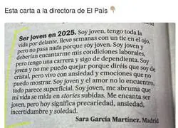 &ldquo;Ser joven en 2025", de lectura obligada
